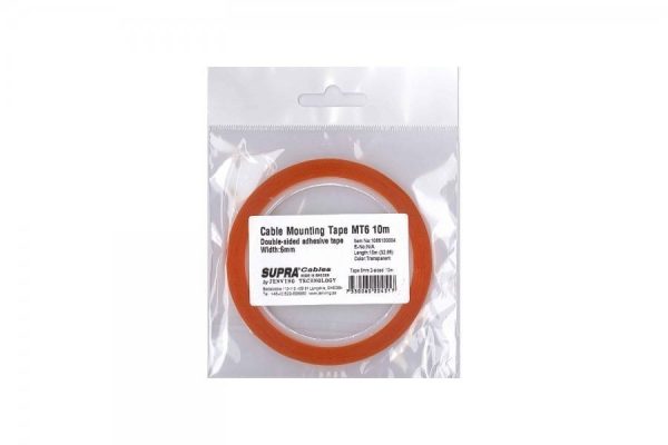 SUPRA CABLE MOUNTING TAPE MT6 10M