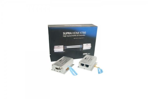 SUPRA EXTENDER HDMI XT80 2XCAT7