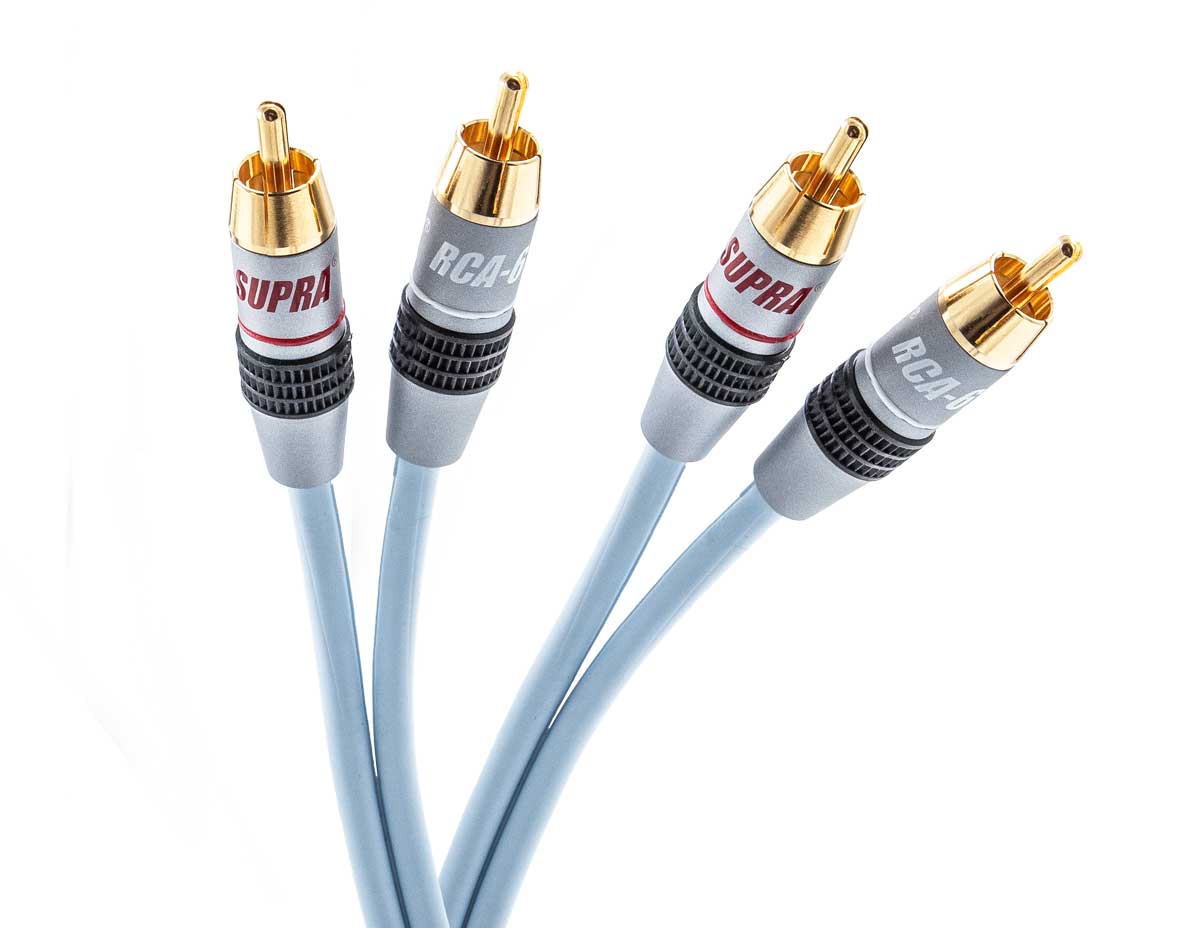 SUPRA DUAL 2RCA-2RCA AUDIO 0.5M