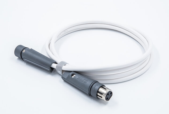 SUPRA SUBLINK 1XLR/F-1XLR/M WHITE 12M