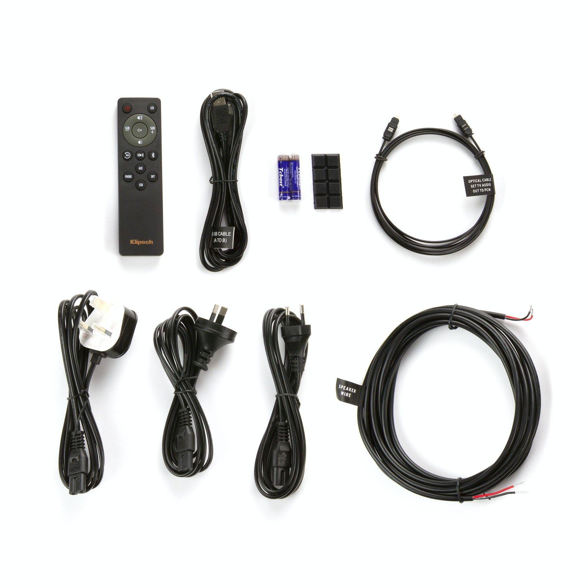 Replacement Remote For Klipsch Soundbar – Fits R-15PM, R-51PM, R-41PM (1062775 / RT1062775)