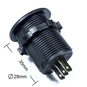 FOUR Connect 4-600155 voltmeter/ammeter 12/24V