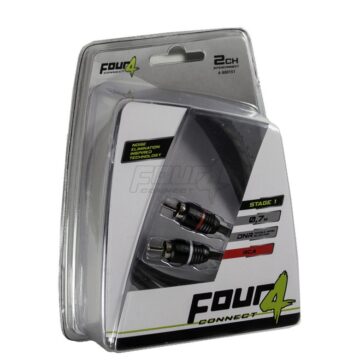 FOUR Connect 4-800151 STAGE1 RCA-cable 0.75m