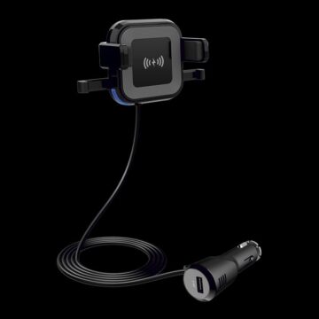 FOUR Mobile 4-QICHARGER1 holder with wireless charger