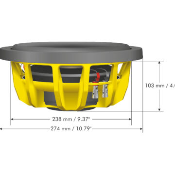 Ground Zero GZHW 10SPL-D2 FLAT