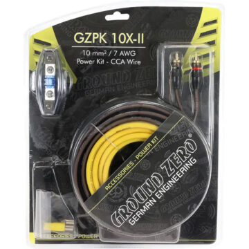 Ground Zero GZPK 10X-II Cable Kit 10mm2