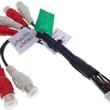 Pioneer RCA cable (DMH/AVH-A240BT and DMH-AF555B)