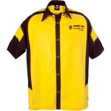 Ground Zero keltamusta competition T-paita M 2013