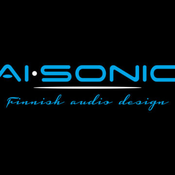 AI-SONIC STICKER blue 300x74mm