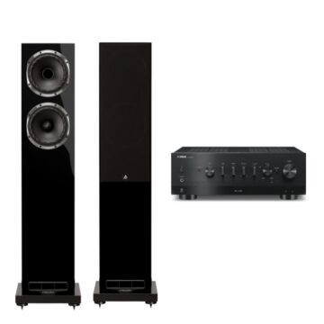FYNE AUDIO F501S + Yamaha RN-1000A