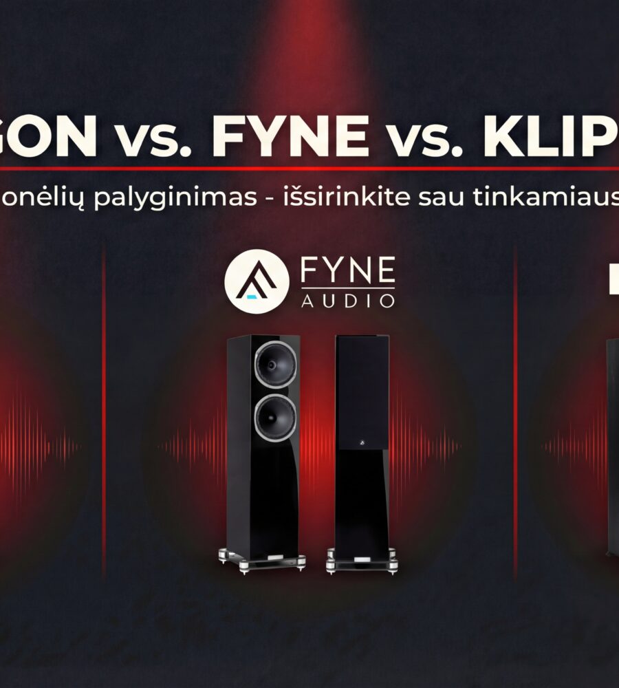 Argon Audio - Fyne Audio - Klipsch palyginimas