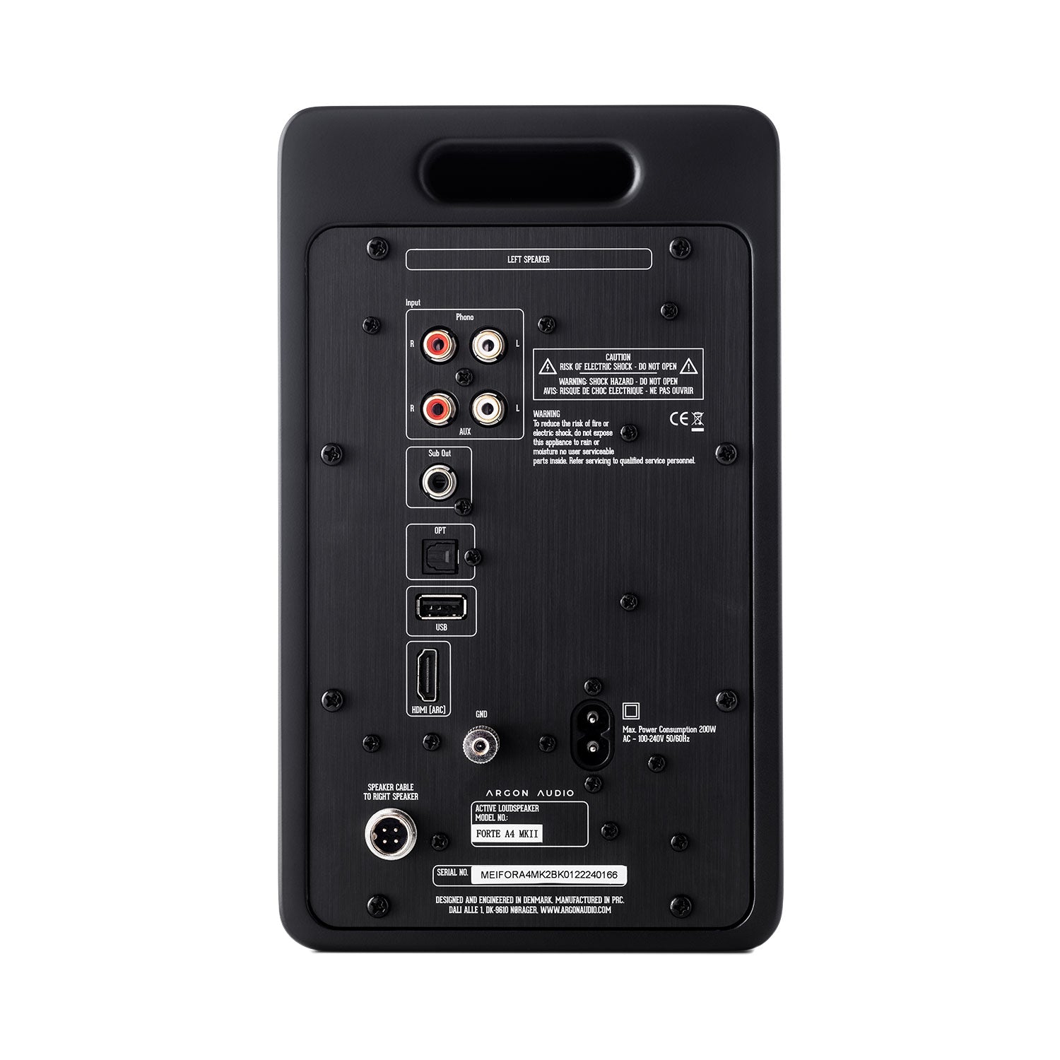 ARGONFORTEA4MK2-BLACK-3 ARGON AUDIO FORTE MKII A4 BLACK