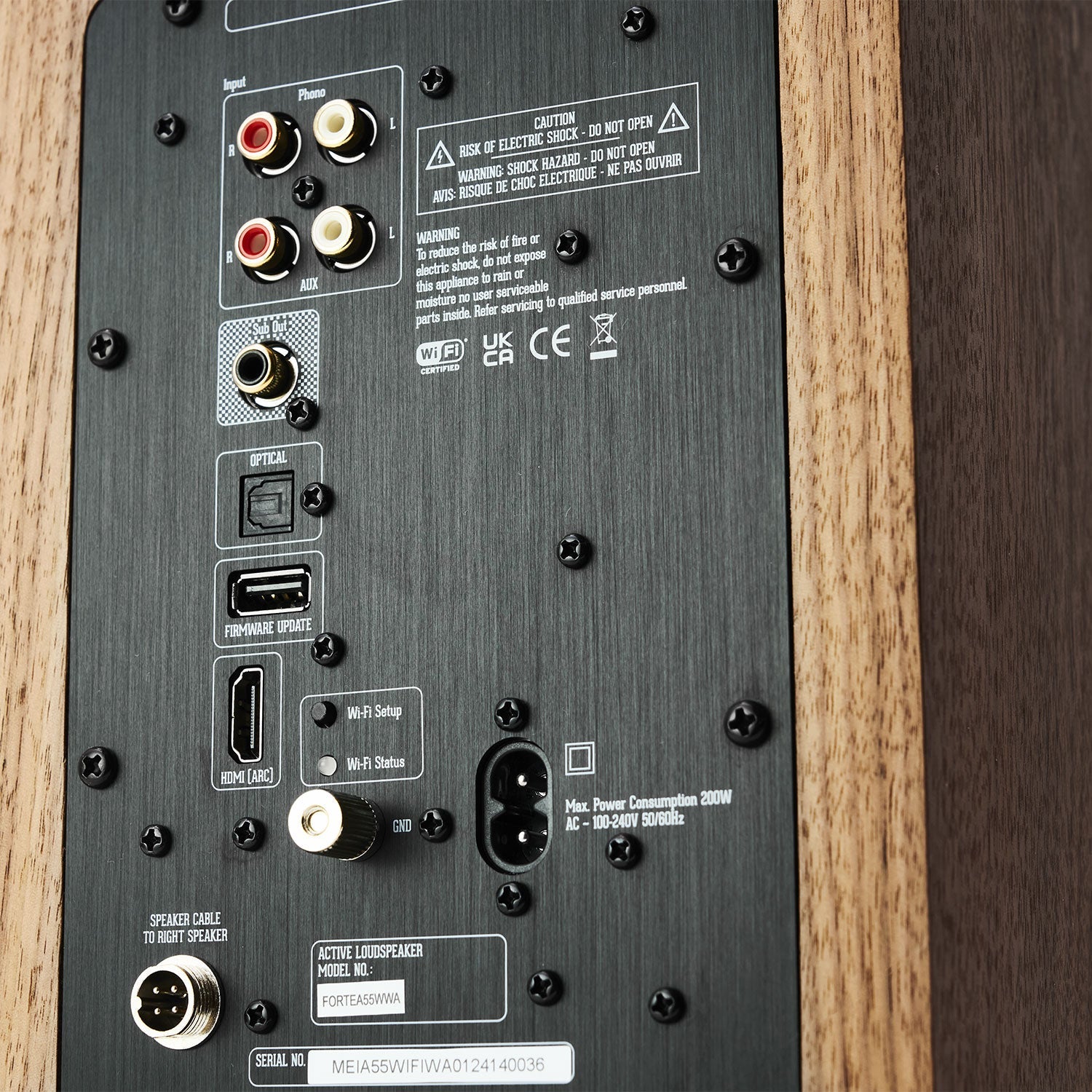 ARGONFORTEA55WIFI-WALNUT-6 ARGON AUDIO FORTE A55 wifi WALNUT