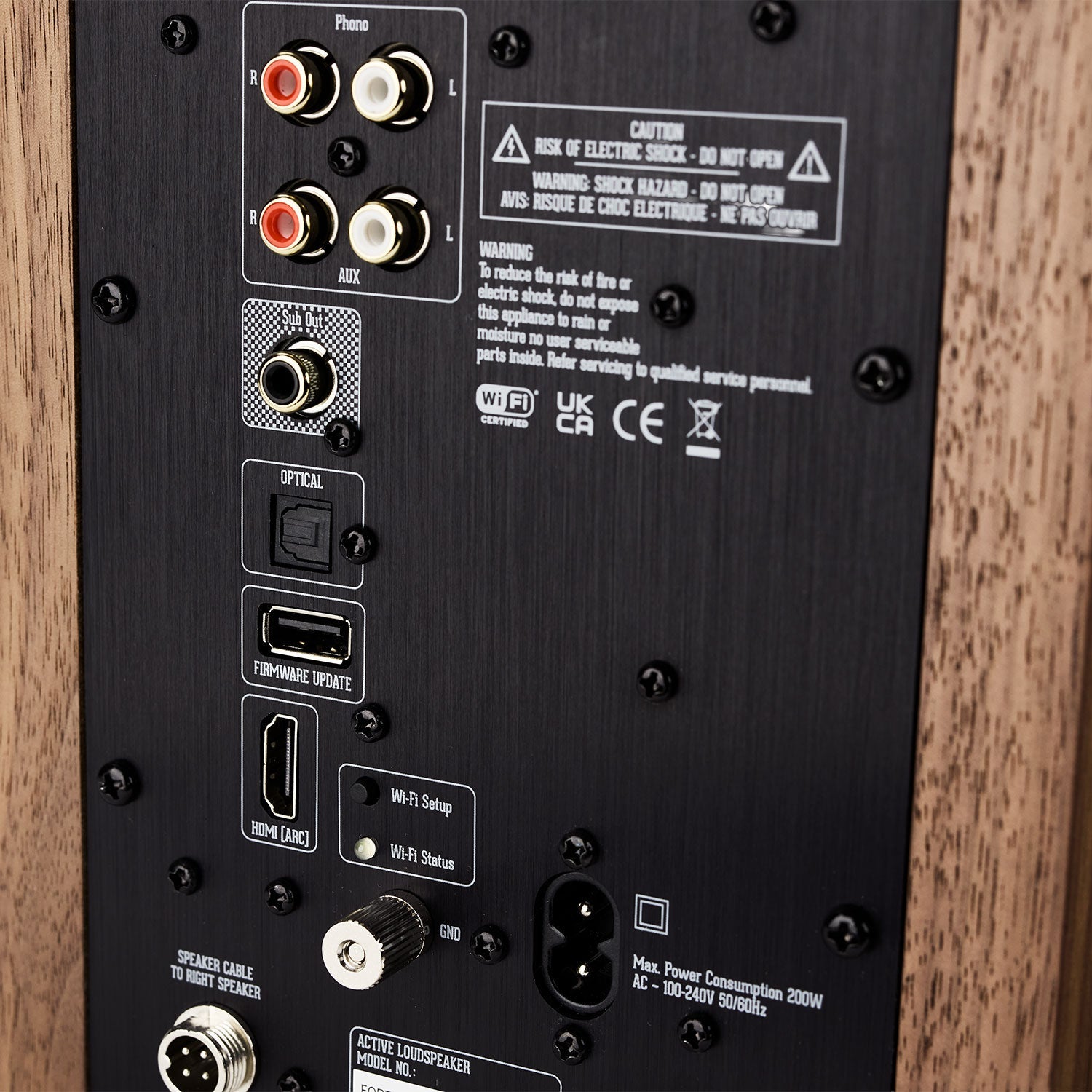 ARGONFORTEA5WIFI-WALNUT-7 ARGON AUDIO FORTE A5 wifi WALNUT