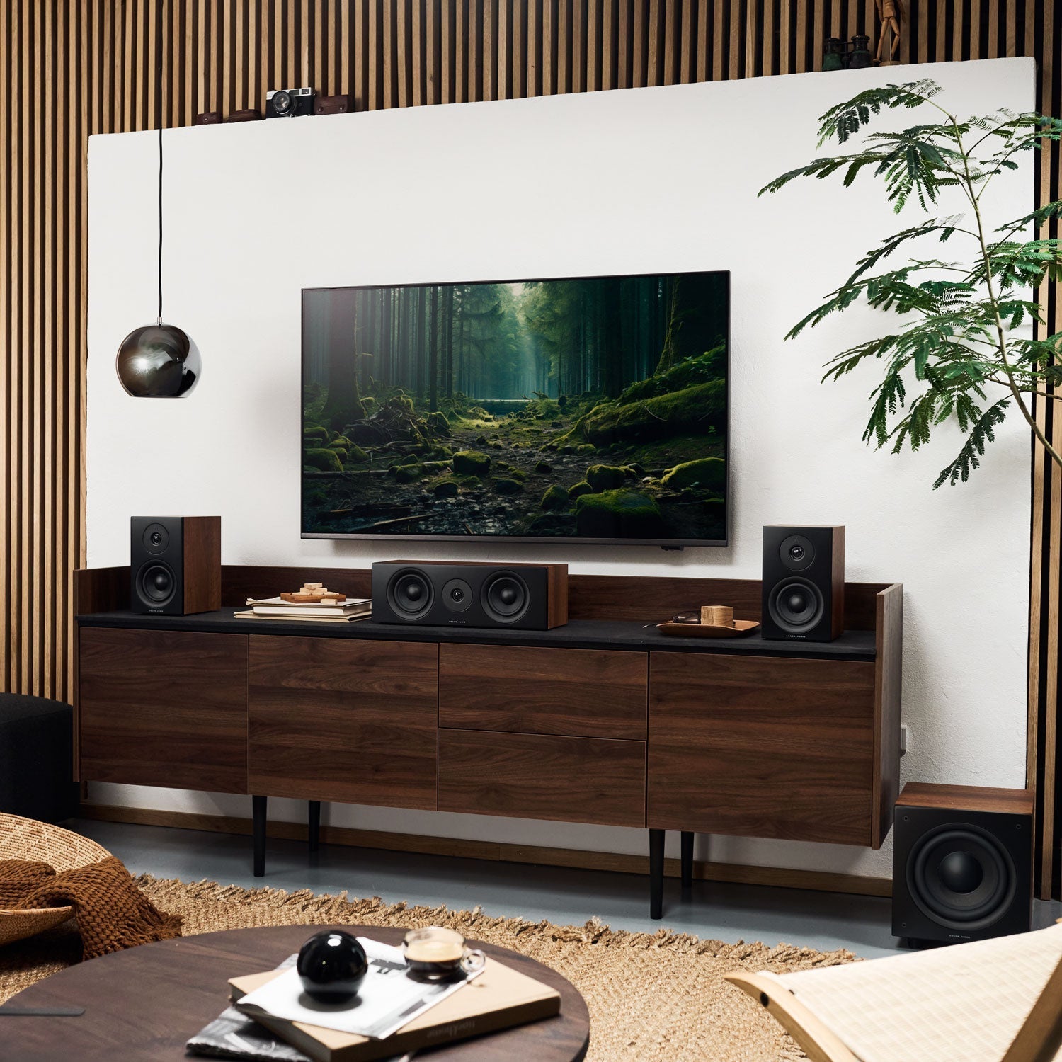ARGONFORUS4-WALNUT-4 ARGON AUDIO Forus 4 WALNUT