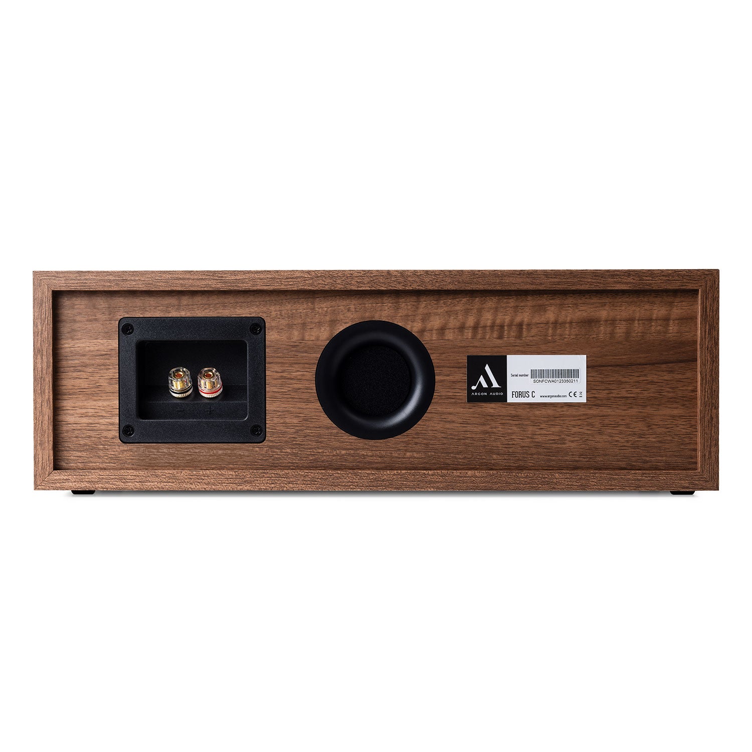 ARGONFORUSC-WALNUT-3 ARGON AUDIO Forus Center WALNUT