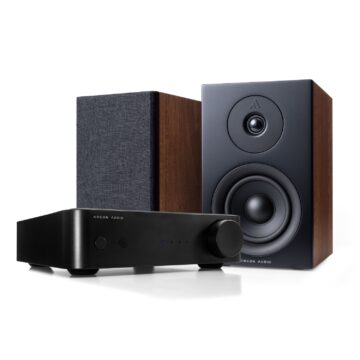 Argon Audio SA1 MK2 + Forus 4 garso sistemos komplektas – Juoda/Balta