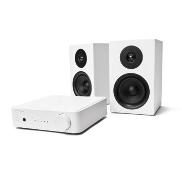 Argon Audio SA1 MK2 + Forus 4 garso sistemos komplektas – Balta/Balta