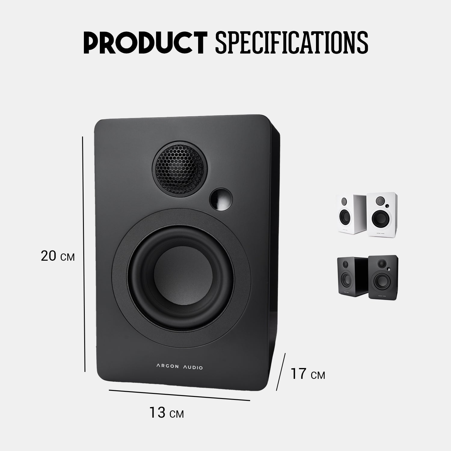 ARGONSTUDIE3-BLACK-9 ARGON AUDIO STUDIE 3 BLACK