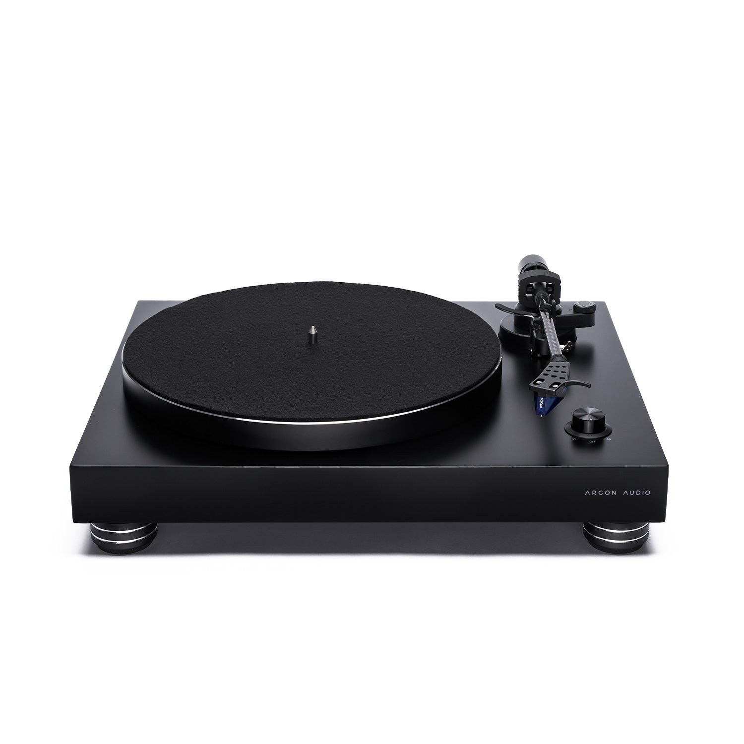 ARGONTT4MK2-BLACK-4 Argon Audio TT-4 MK2 vinilo plokštelių grotuvas – Juoda