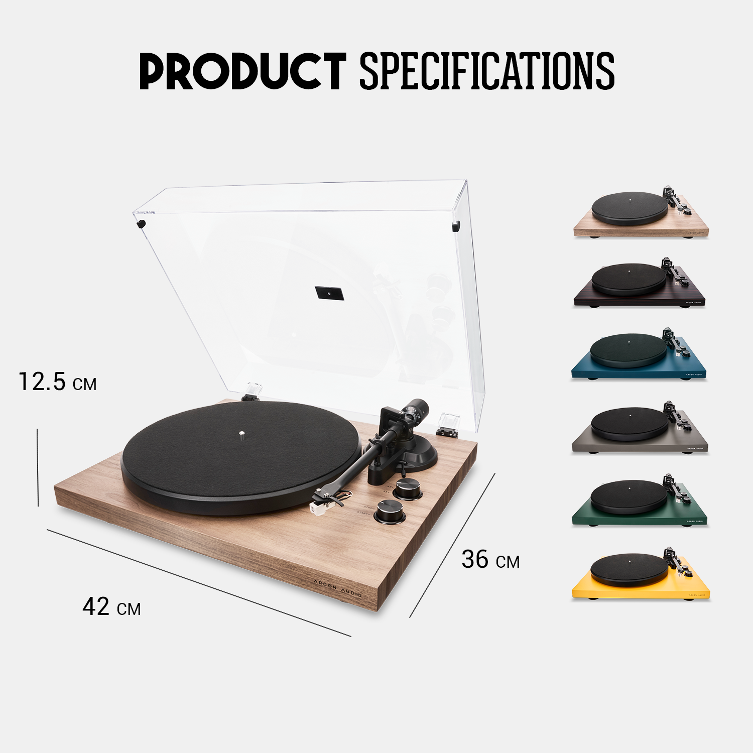 ARGONTTMK2-EARTHGREY-9 ARGON AUDIO TT MK2 EARTH GREY
