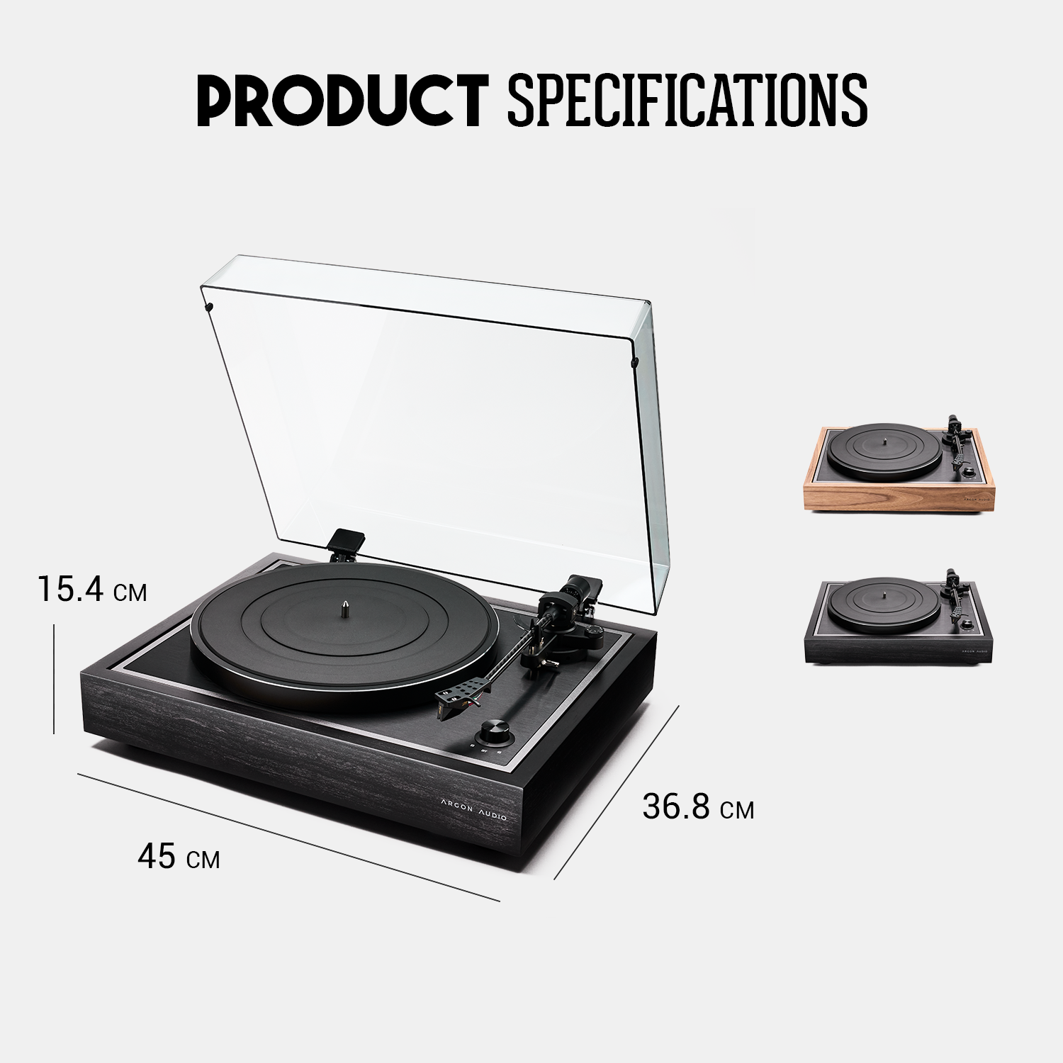 ARGONTTSIGNATURE-DARKCHERRYNOPICKUP-14 Argon Audio TT Signature vinilo grotuvas – Vyšninė