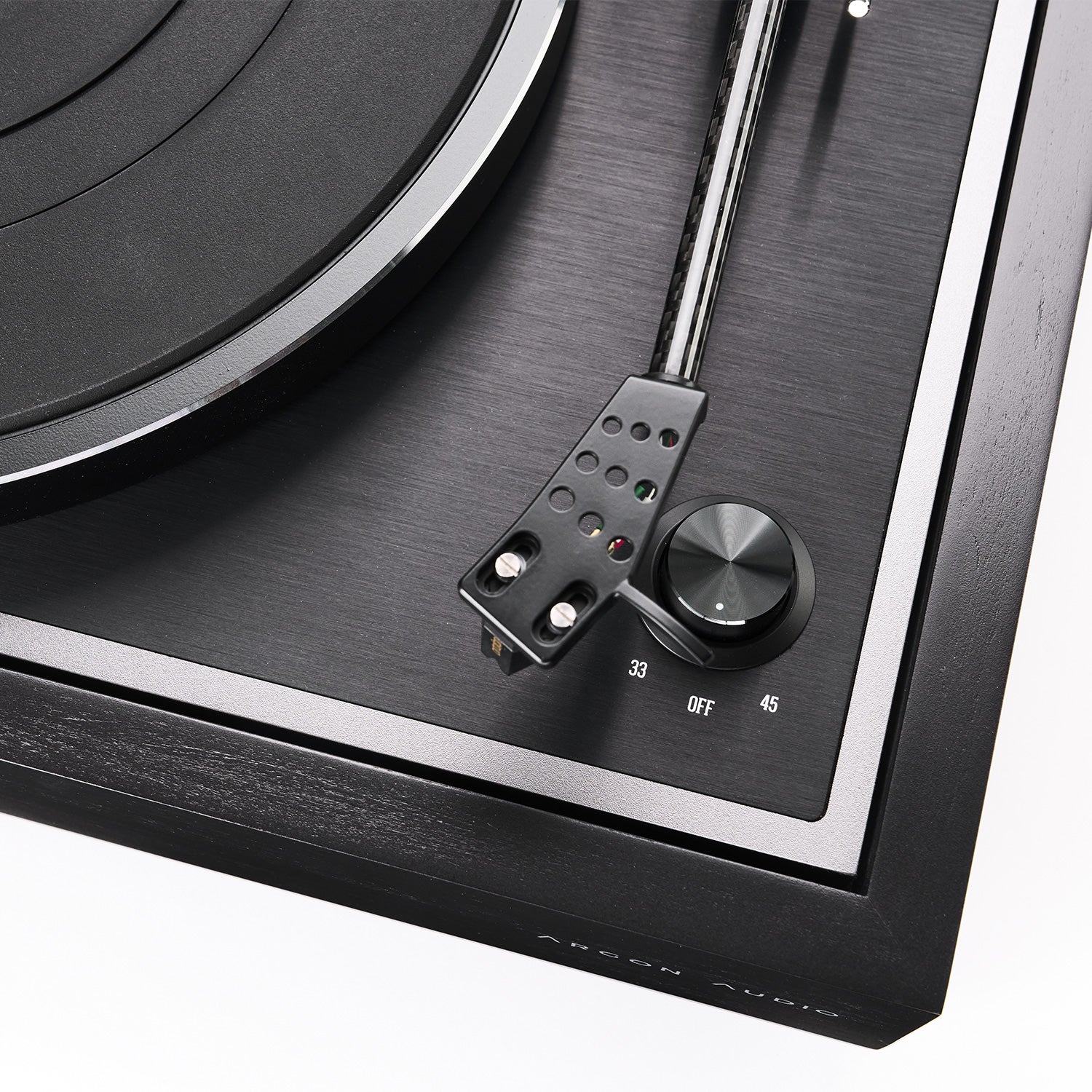 ARGONTTSIGNATURE-DARKCHERRYNOPICKUP-9 Argon Audio TT Signature vinilo grotuvas – Vyšninė