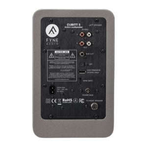 FYNECUBITT5-PEARLTITANIUM-3 Fyne Audio Cubitt 5 aktyvi kolonėlių sistema (pora) – Perlinė titano