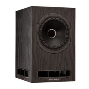 FYNEF5E-BLACKASH-3 Fyne Audio F5E lentyninės kolonėlės (pora) – Juodas uosis