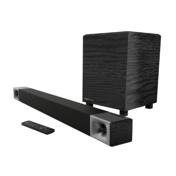 Klipsch Cinema 400 Soundbar with Wireless Subwoofer - Black