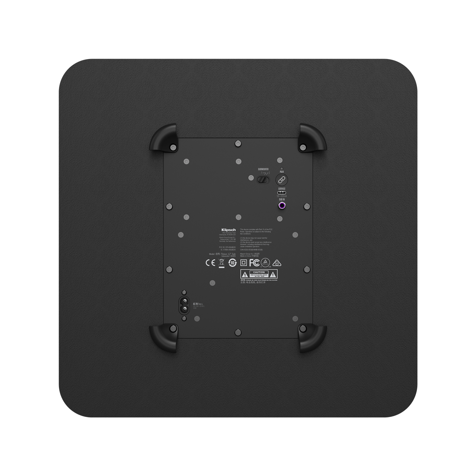KLIPSCHFLEXUSSUB200WIRELESSSUBWOOFER-4 Klipsch Flexus Sub 200 Wireless Subwoofer