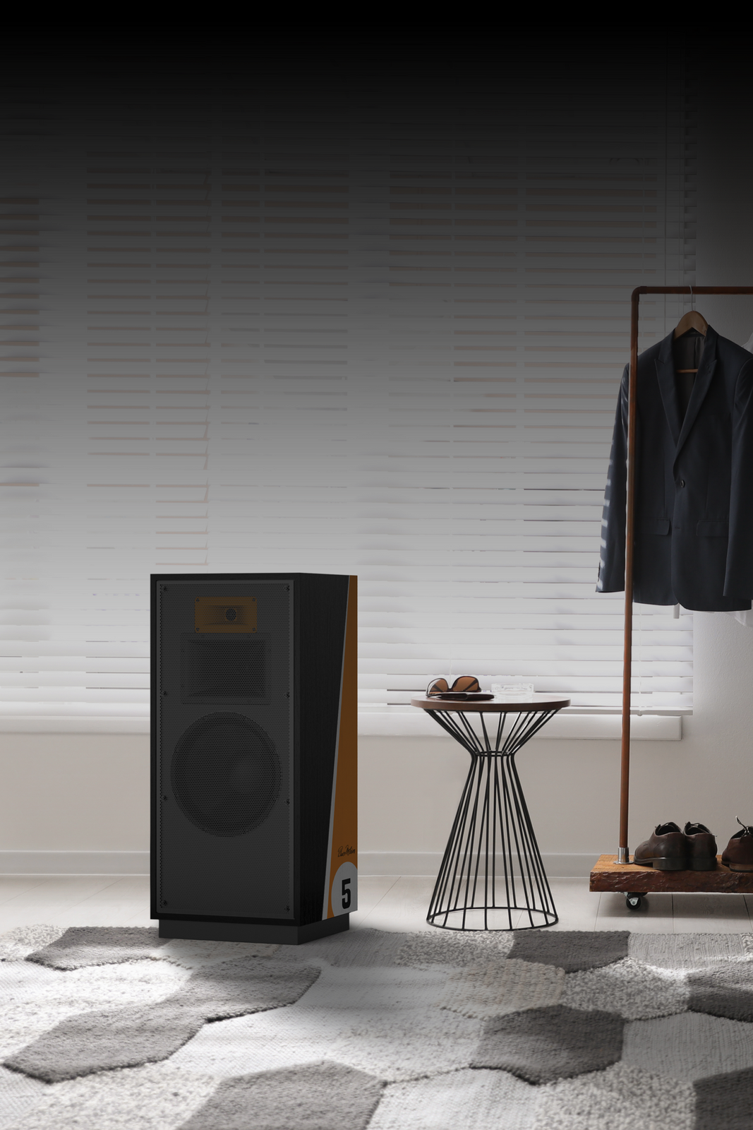 KLIPSCHFORTEIVMCLARENEDITIONFLOORSTANDINGSPEAKER-MCLARENPAPAYAONBLACKASH-4 Klipsch Forte IV McLaren Edition Floorstanding Speaker - McLaren Papaya on Black Ash (Limited Edition Livery)