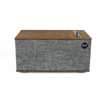 klipsch THE THREE II - BEST WIRELESS SHELF STEREO walnut