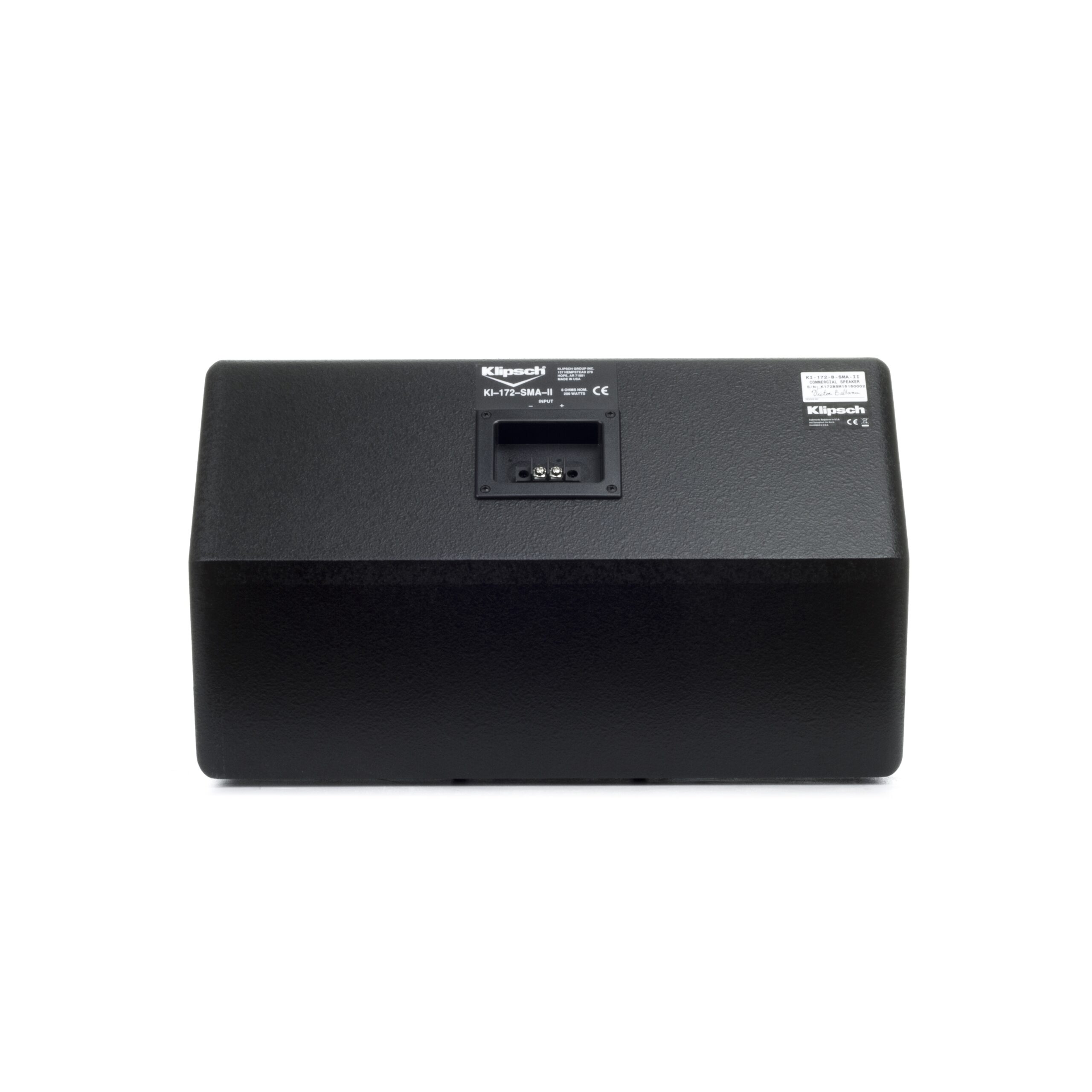 KLIPSCHKI172BSMAIIMULTIANGLELOUDSPEAKER-BLACK-5 Klipsch KI-172-B-SMA-II Multi-Angle Loudspeaker - Black