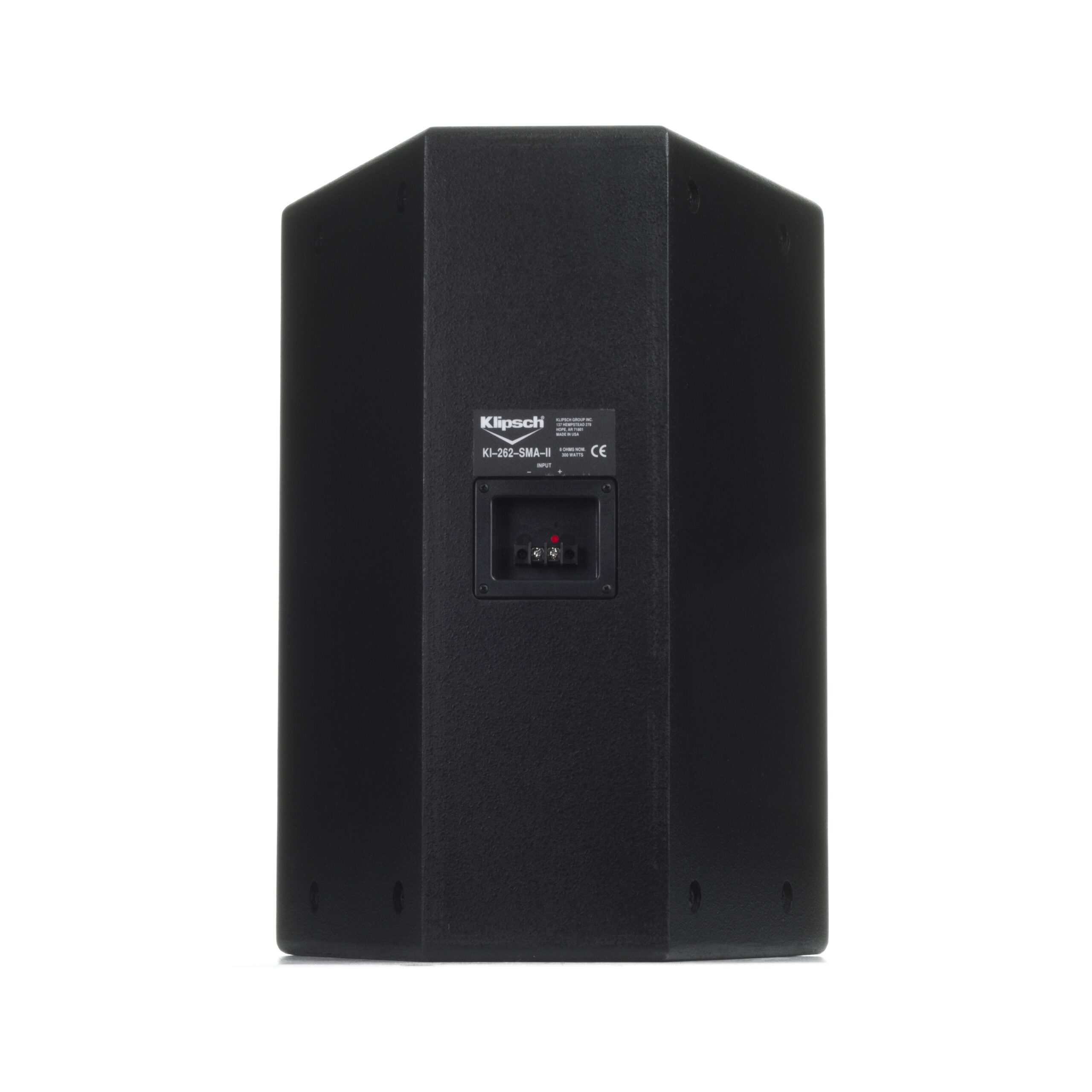KLIPSCHKI262BSMAIITRAPEZOIDALLOUDSPEAKER-BLACK-5 Klipsch KI-262-B-SMA-II Trapezoidal Loudspeaker - Black