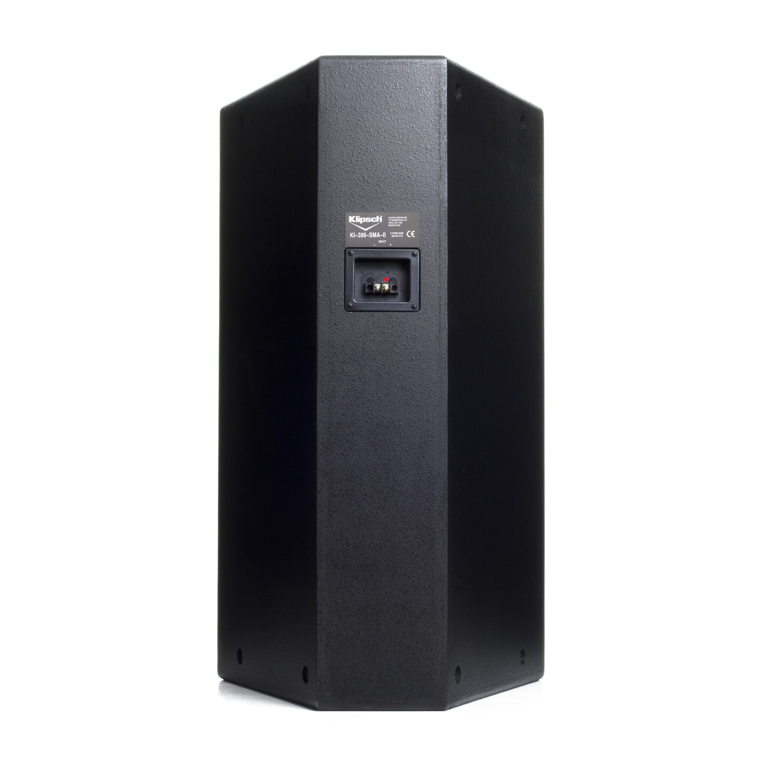 KLIPSCHKI396BSMAIITRAPEZOIDALLOUDSPEAKER-BLACK-5 Klipsch KI-396-B-SMA-II Trapezoidal Loudspeaker - Black