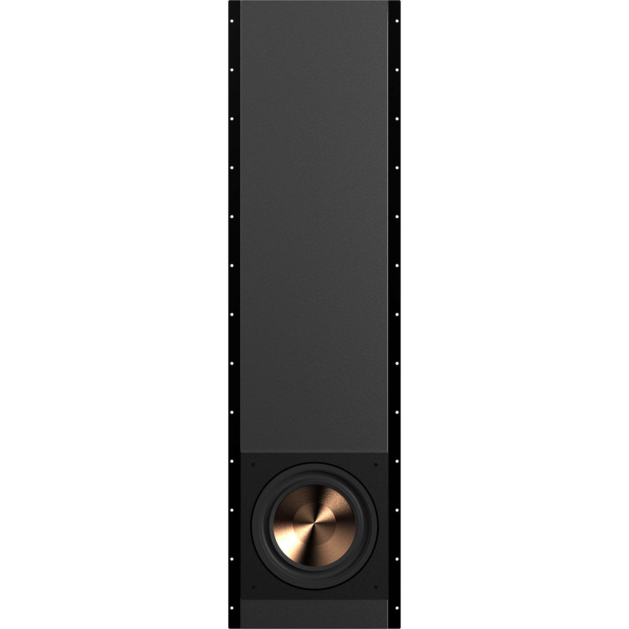 KLIPSCHPRO1200SWINWALLSUBWOOFER-BLACKPOLYMERVENEERWITHWHITEPAINTABLEGRILLE-6 KLIPSCH PRO-1200SW