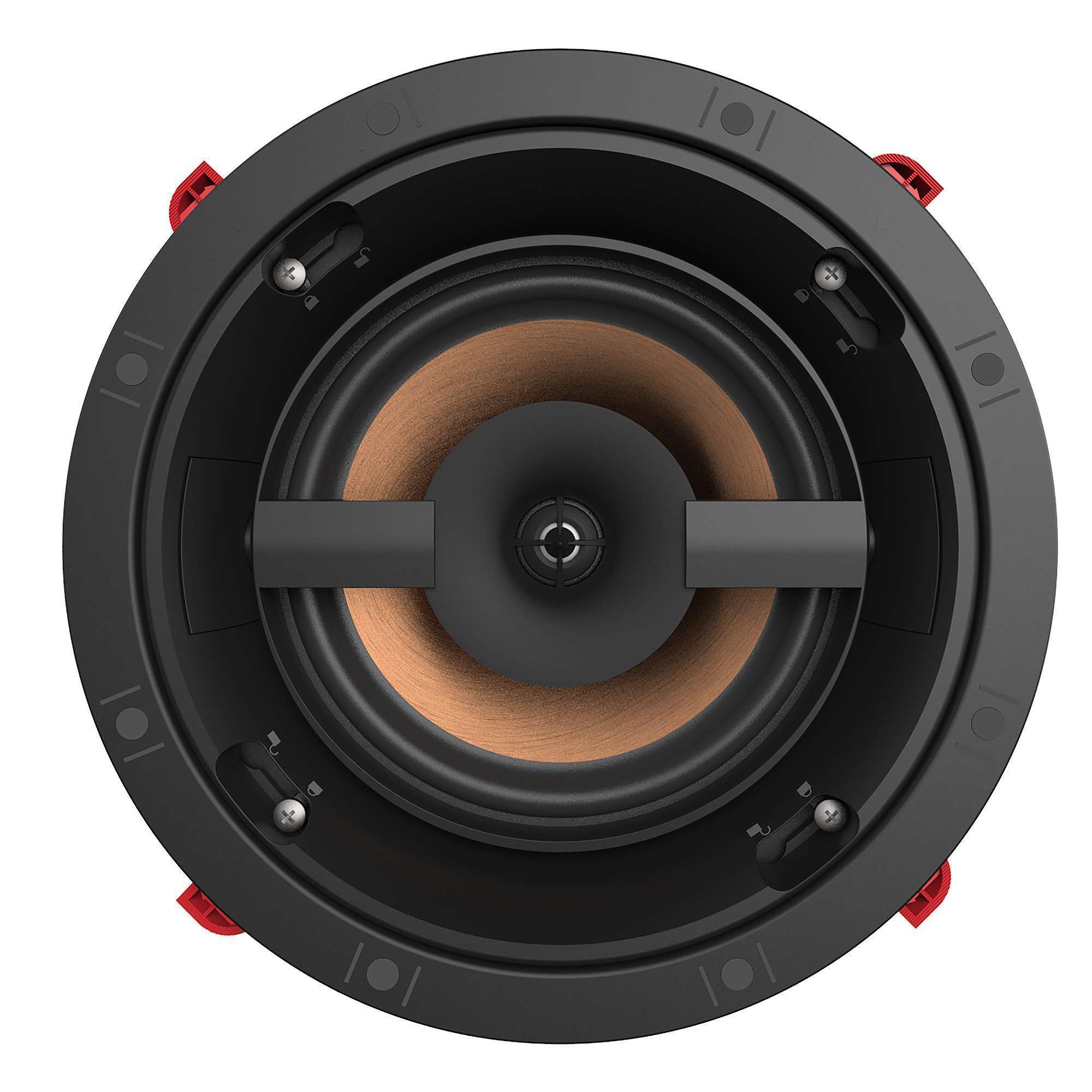 KLIPSCHPRO16RCINCEILINGSPEAKER-BLACKBAFFLEFRAMEWITHWHITEPAINTABLEGRILLE-10 KLIPSCH PRO-16-RC