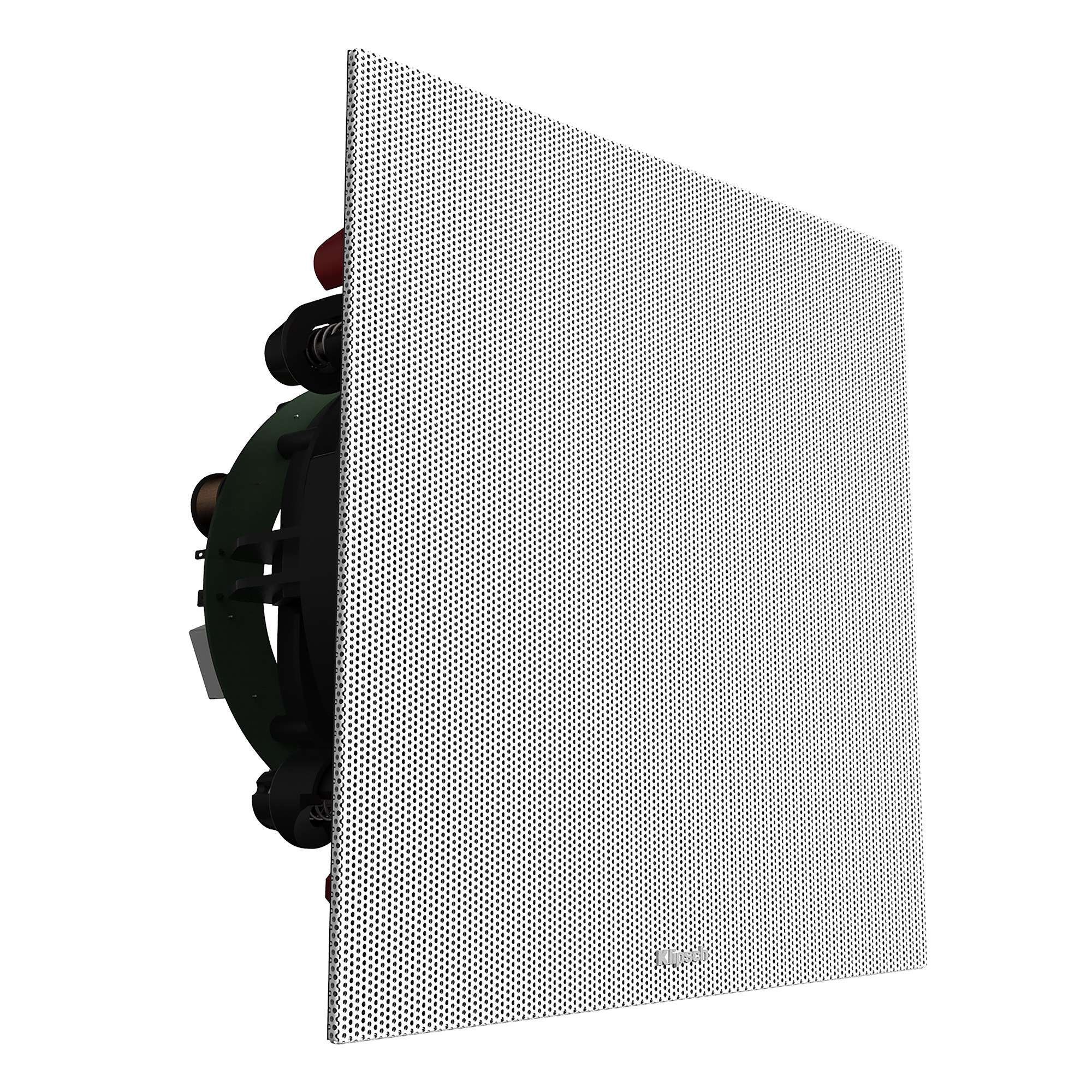 KLIPSCHPRO16RCINCEILINGSPEAKER-BLACKBAFFLEFRAMEWITHWHITEPAINTABLEGRILLE-4 KLIPSCH PRO-16-RC