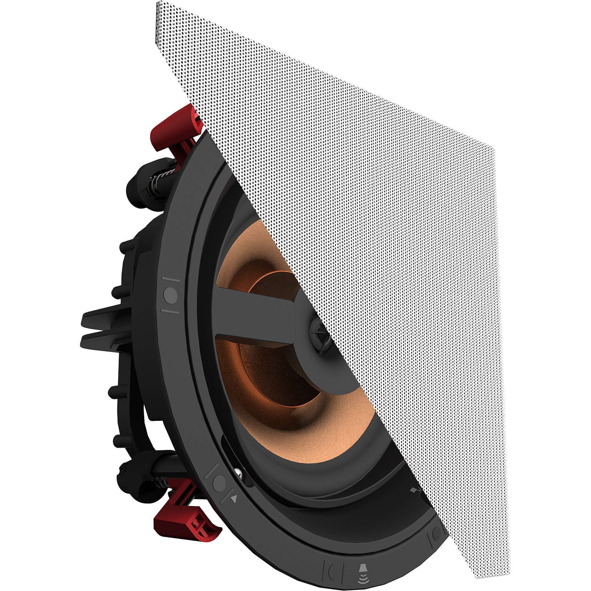 KLIPSCHPRO18RCINCEILINGSPEAKER-BLACKBAFFLEFRAMEWHITEPAINTABLEGRILLE-3 KLIPSCH PRO-18-RC