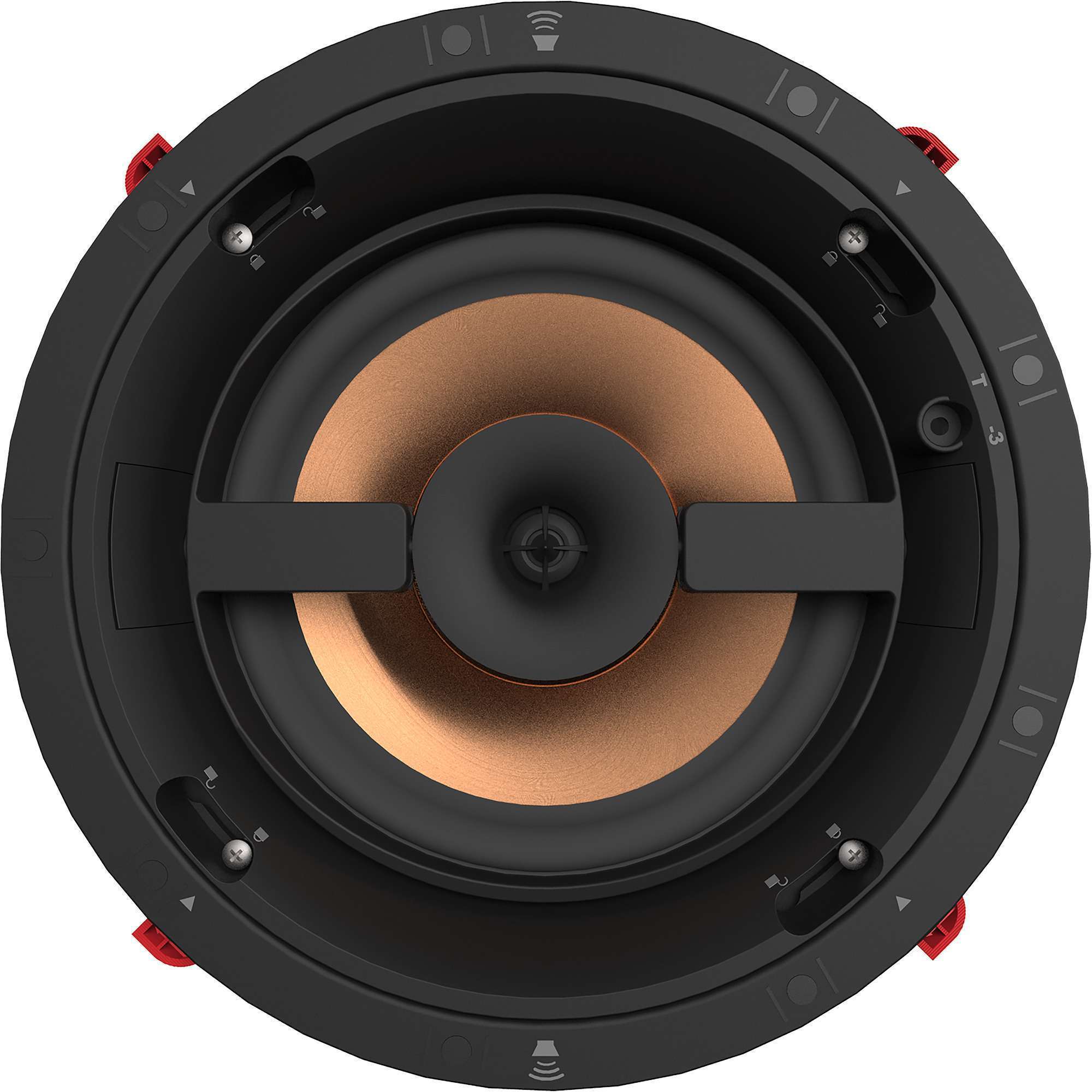 KLIPSCHPRO18RCINCEILINGSPEAKER-BLACKBAFFLEFRAMEWHITEPAINTABLEGRILLE-9 KLIPSCH PRO-18-RC