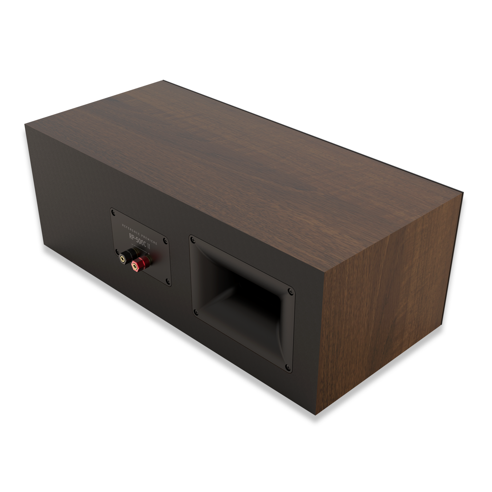KLIPSCHRP500CIICENTERCHANNELSPEAKER-WALNUT-4 Klipsch RP-500C II Center Channel Speaker - Walnut