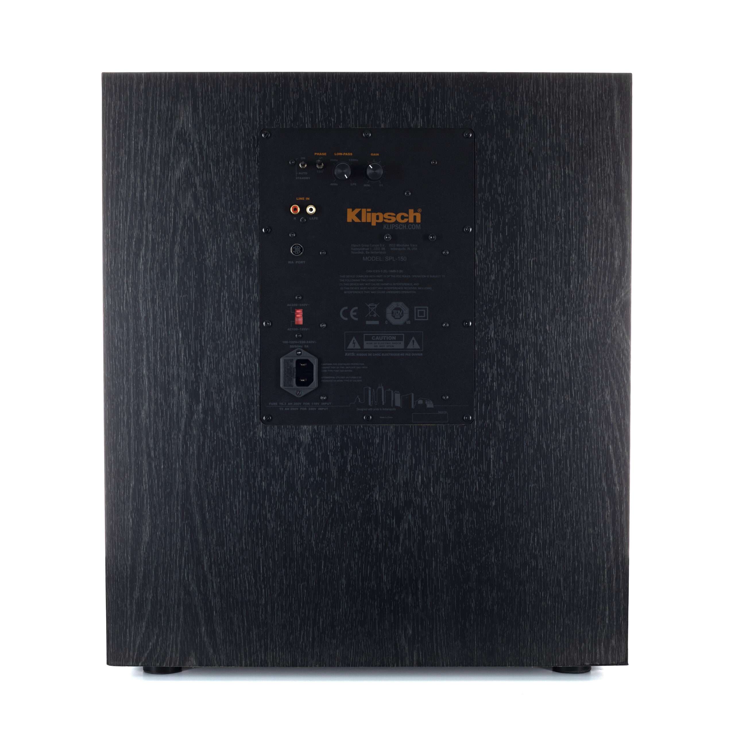 KLIPSCHSPL150SUBWOOFER-EBONY-4 KLIPSCH SPL-150
