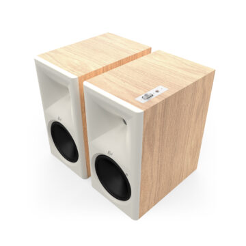 Klipsch The Nines II Wireless Bookshelf Speakers (Pair) - Red Oak