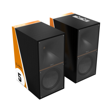 Klipsch The Nines McLaren Edition Wireless Bookshelf Speakers (Pair) - McLaren Papaya (Special Edition)