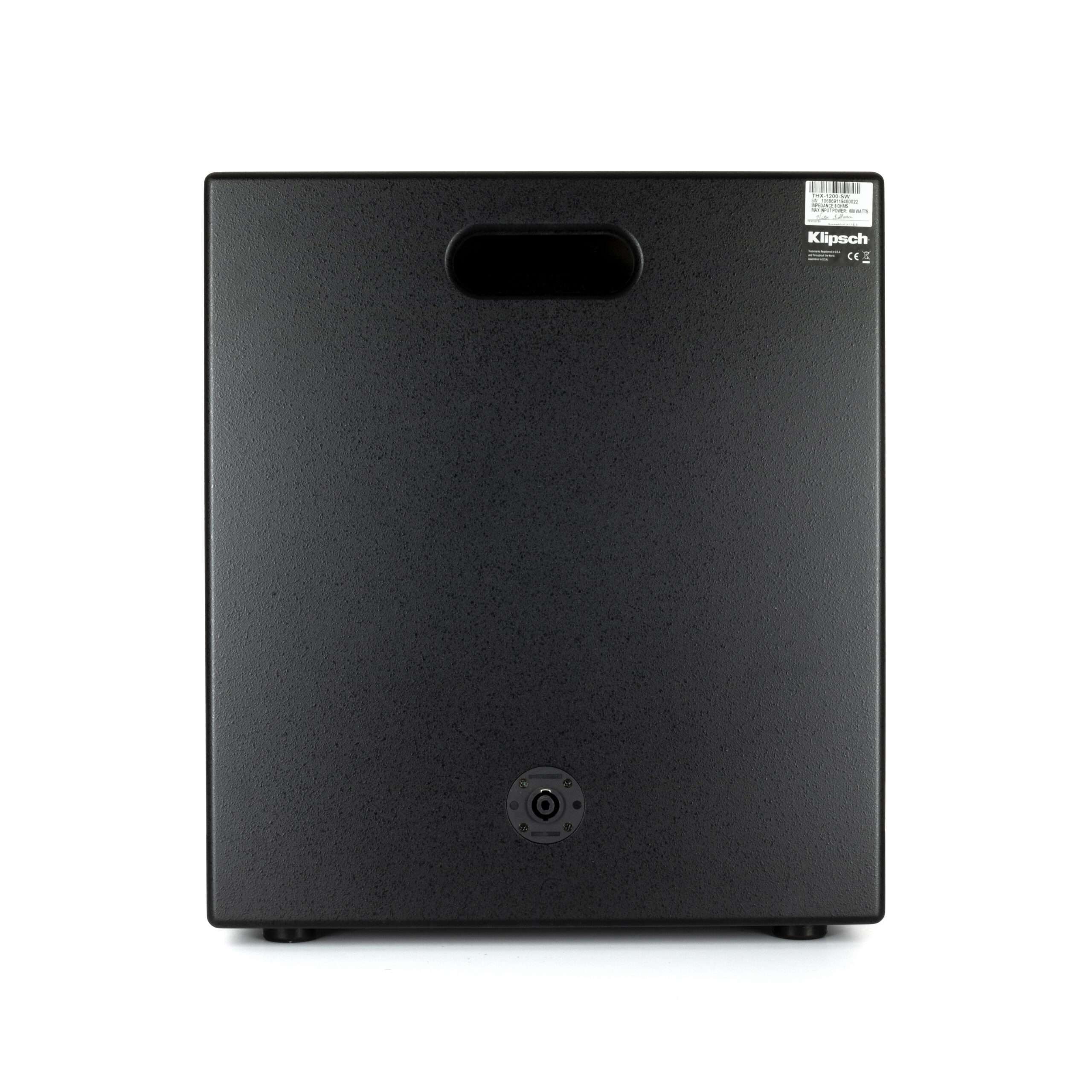 KLIPSCHTHX1200SWSUBWOOFER-GALAXYBLACK-5 KLIPSCH THX-1200-SW