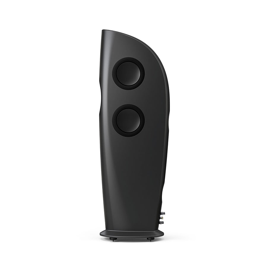 blade_sp4044b_product__side KEF Blade One Meta grindinės kolonėlės (pora) – Charcoal Grey/Red