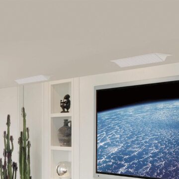 KEF Ci3-80QT motorizuota įtraukiama į lubas dipolinė kolonėlė