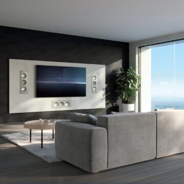 KEF Ci3160RLM-THX į sieną montuojama kolonėlė su MAT technologija