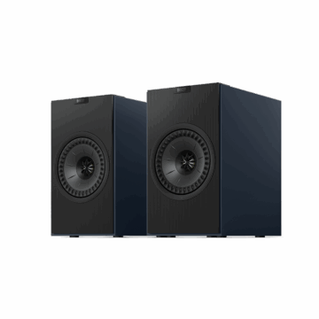 KEF Coda W belaidės lentyninės kolonėlės (pora) – Midnight Blue